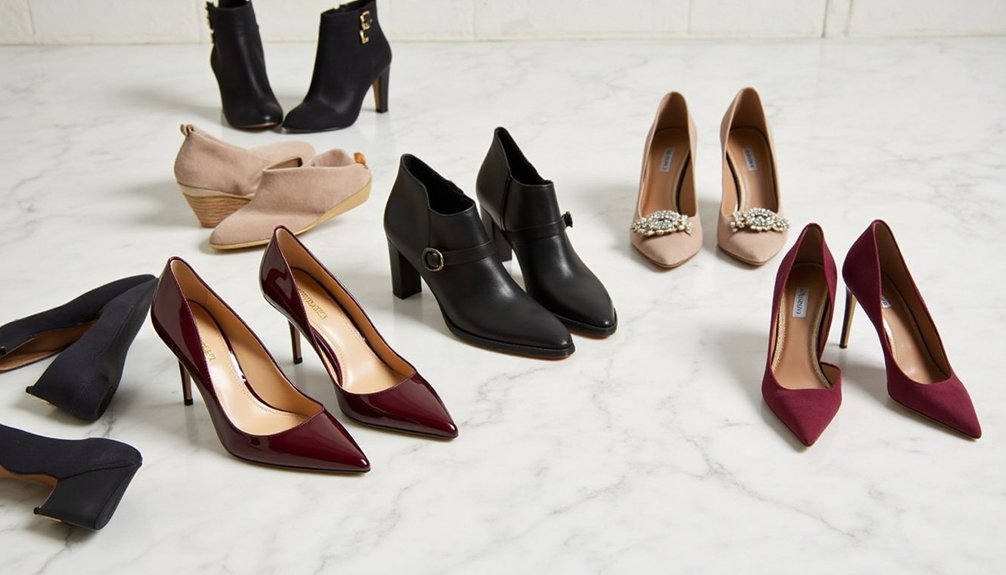 chic versatile footwear selection