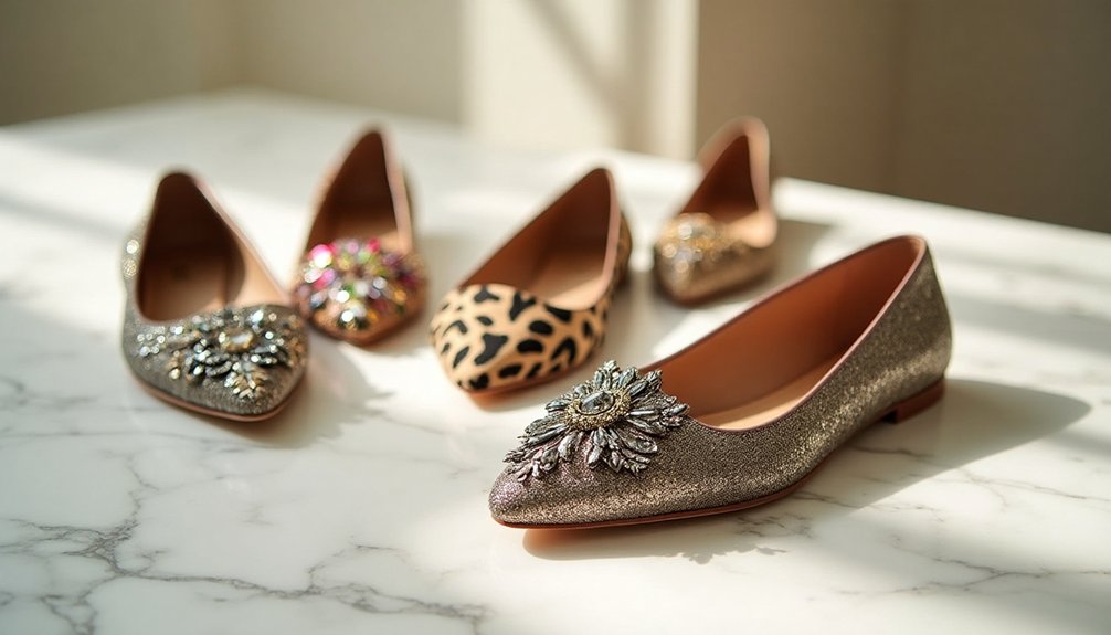 chic versatile statement flats