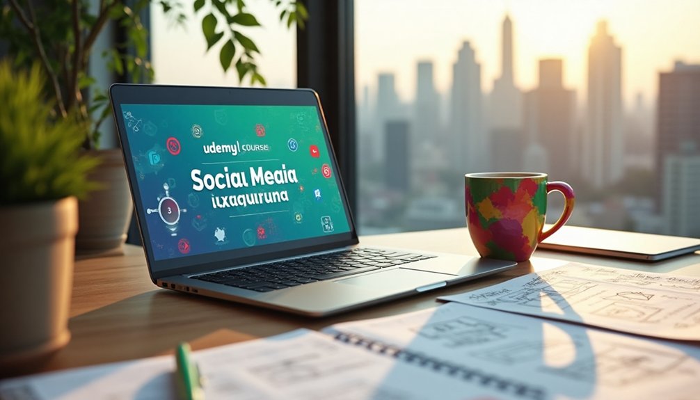 engaging social media presence