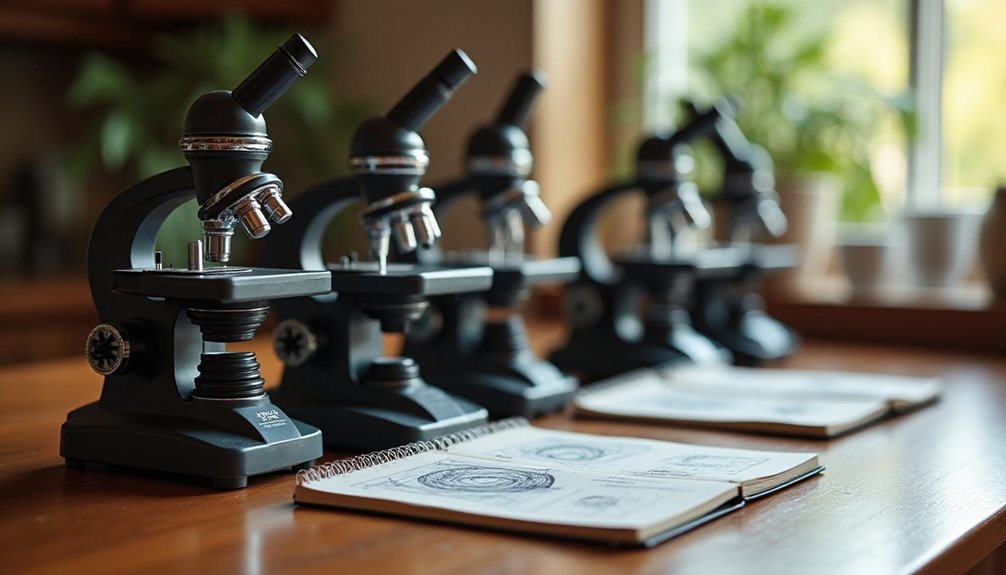 key microscope selection features