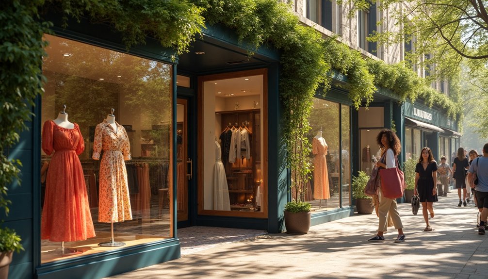 polished style and sustainability
