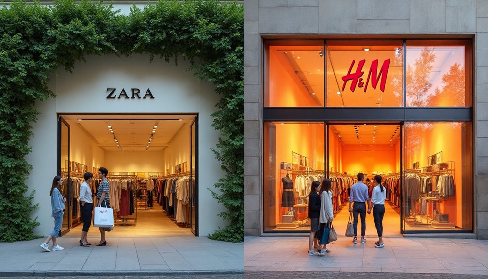 sustainable practices comparison zara vs h m