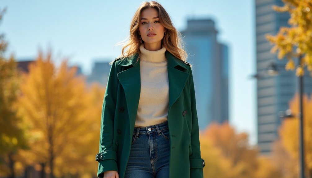 trendy outerwear for autumn