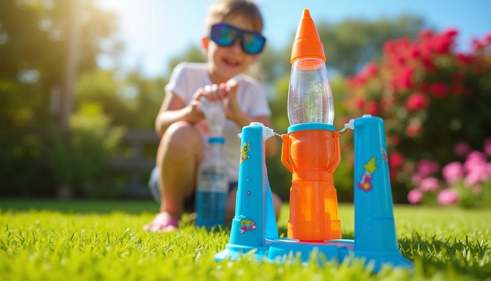 water rocket science fun