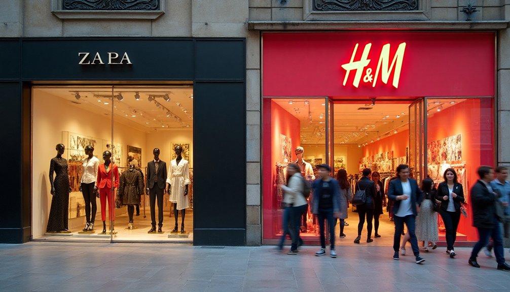 zara versus h m pricing strategies